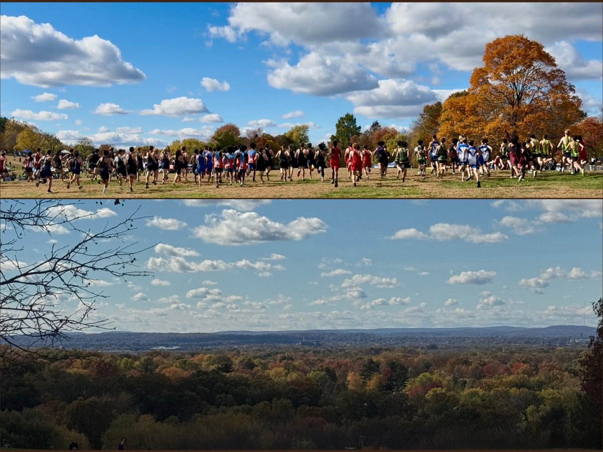 LMG_CT3's tweet photo. DHS Cross Country at today’s CIAC State Championship Meet held at scenic Wickham Park in Manchester. https://t.co/2t1y1yVAyg