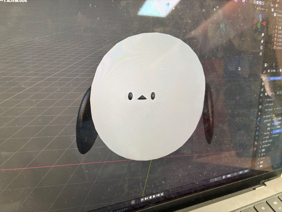 robotfukuoka's tweet image. 久留米で開催されたDojoConで「Blenderでシマエナガを作ろう!」に昨日参加しました。
3Dソフト「Blender」を使って、かわいい鳥“シマエナガ”をモデリングしました🕊️✨
#DojoCon #DojoConJapan #CoderDojo