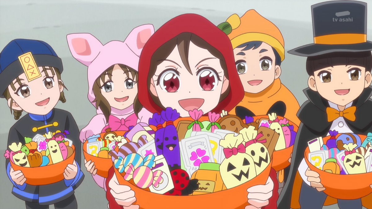 プリルン（キュアズキューン）
メロロン（キュアキッス）
田中（タナカーン）
咲良 はもり

『キミとアイドルプリキュア♪』
#キミプリ #precure

第38話キャラクター投票
（スレッド 2/4）

※投票はリプ元