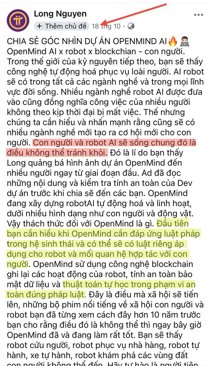 PiBitcoinV2's tweet image. Khớp lệnh OpenMind với CP. Nó đang đến, đọc nội dung của CP vừa đăng và hiểu điều Long đã viết. #OpenMindAI, #Kaito, #Fabric, #Web3AI. 🔥👨🏻‍💻