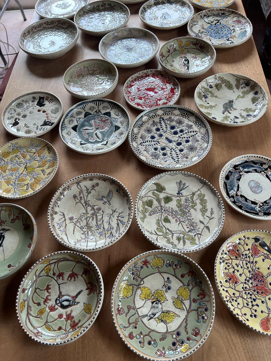 作家 逃猫舎 猫の皿 逃猫舎 プレート - メルカリ