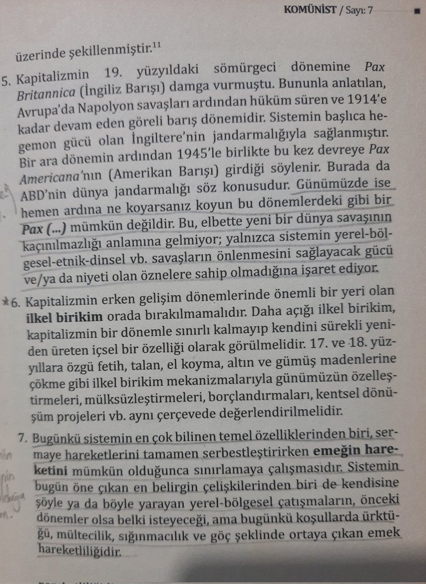 Komünist 7. Sayı'dan.(2017) - Metin Çulhaoğlu