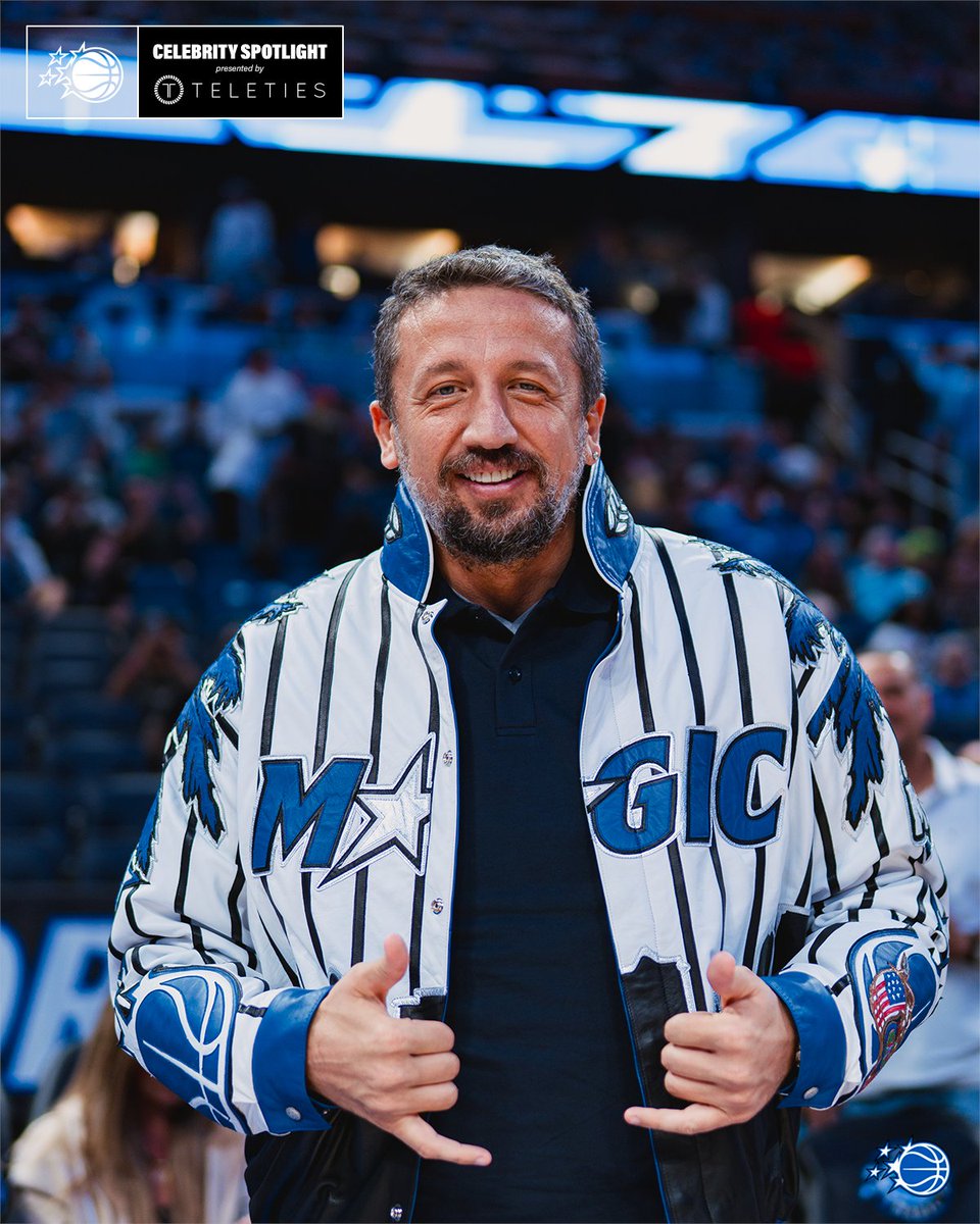 Magic legend Hedo Turkoglu is in the house 🪄