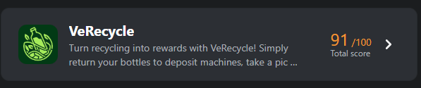 Hey everyone! 👋

We need your help to get VeRecycle back to full endorsements! 💚♻️

This is more important than ever now that base allocation is back and it is only distributed to dApps that are fully endorsed. 👀

governance.vebetterdao.org/apps/0xd787dce…
