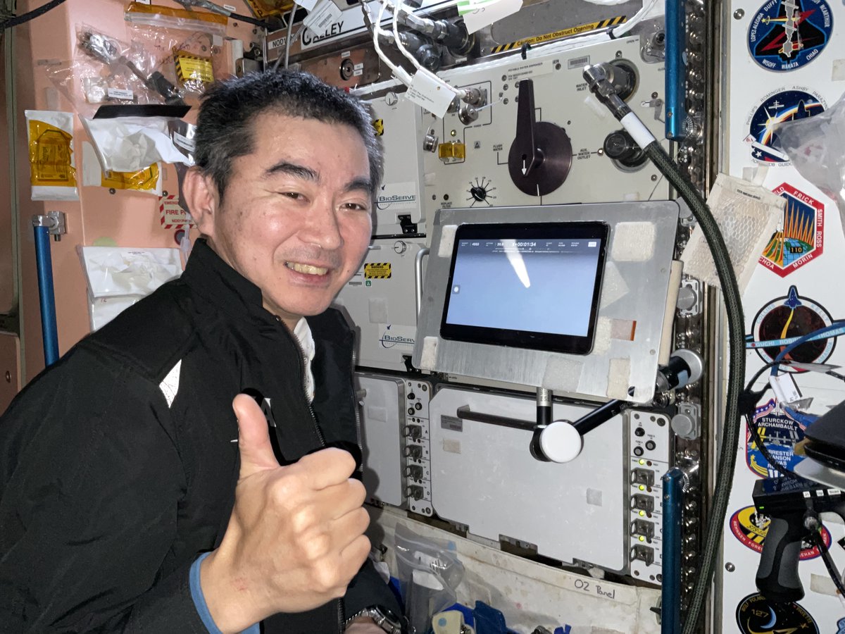 Astro_Kimiya's tweet image. 無事に軌道投入されましたね！
H3の打上げに関わってくださった皆さま、
お疲れ様でした！
HTV-Xの運用に関わっている皆さま、
忙しい日々が続きますが、よろしくお願いいたします！
私も皆さんの期待に添える様に、しっかりロボットアームで掴みます！
(写真は、マイクさんが撮影してくれました！)