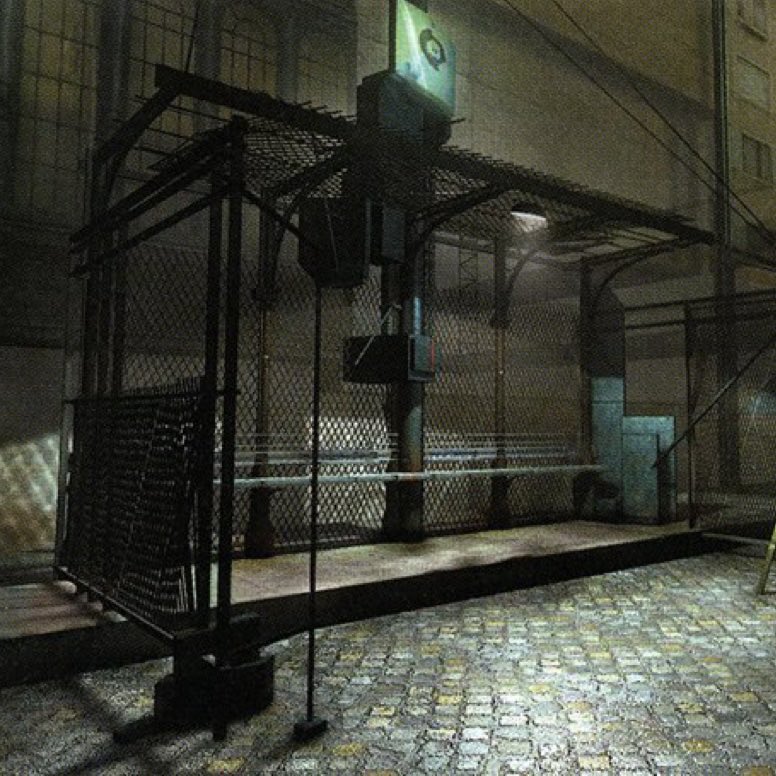 Old City 17 Concept Art for Half-Life 2