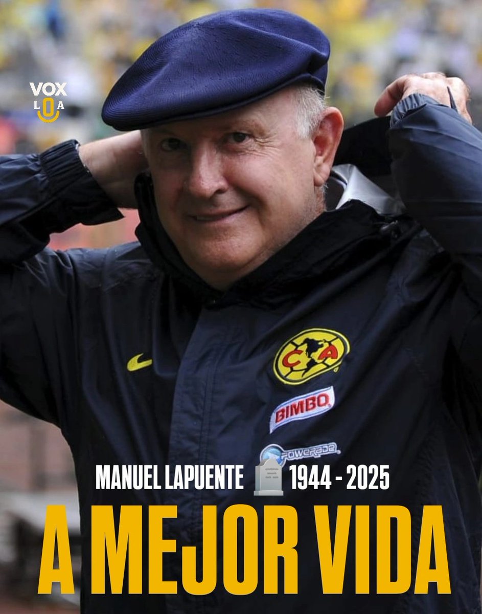 reneromanosport's tweet image. La conmoción ha llegado al futbol mexicano. Manuel #Lapuente, ex director técnico de la Selección Nacional de #México, falleció a los 81 años. Lapuente tuvo una larga carrera como entrenador en México, donde además de dirigir al Tri, estuvo al frente del Puebla, Ángeles de