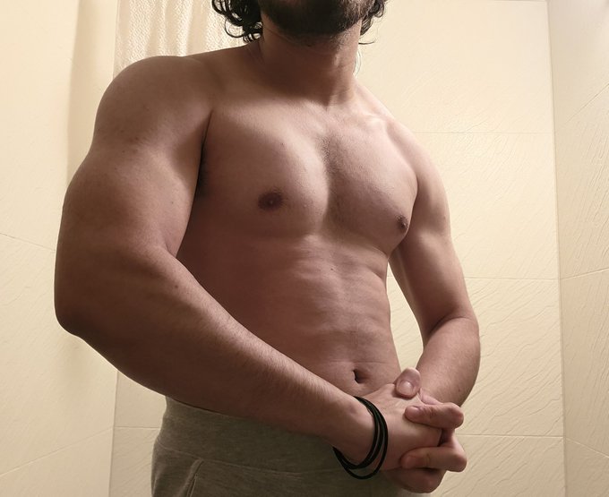 筋トレしたお～^^ 