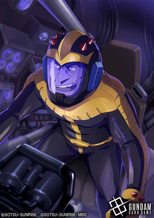 「発売中のガンダムカードゲーム 『Clan Unity [ST06]』にて 「冷徹」|ナカノショウテンのイラスト