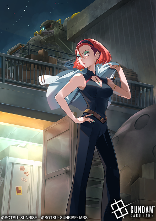 「発売中のガンダムカードゲーム 『Clan Unity [ST06]』にて 「冷徹」|ナカノショウテンのイラスト