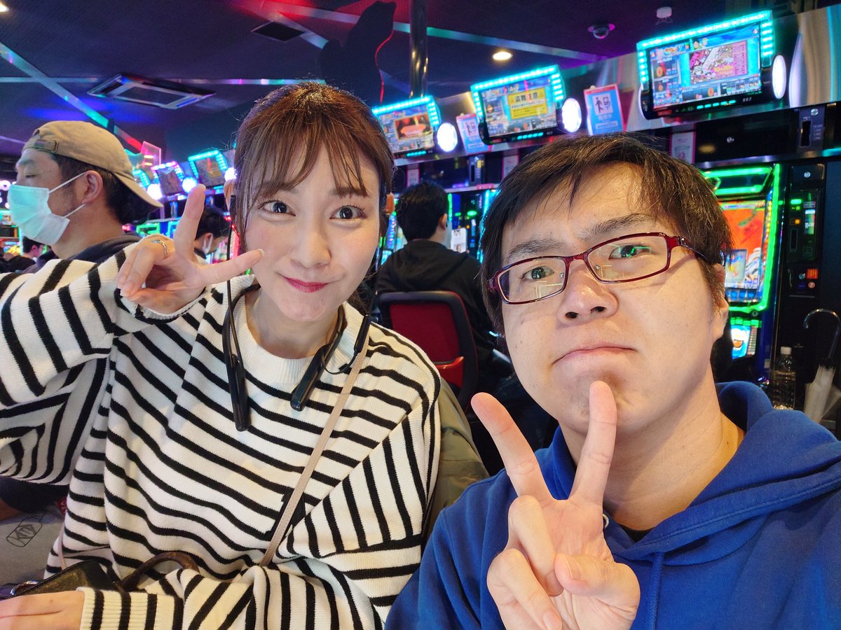 ひらやまさんもスロット打ってます! 僕はくるみんとパチンコ東京