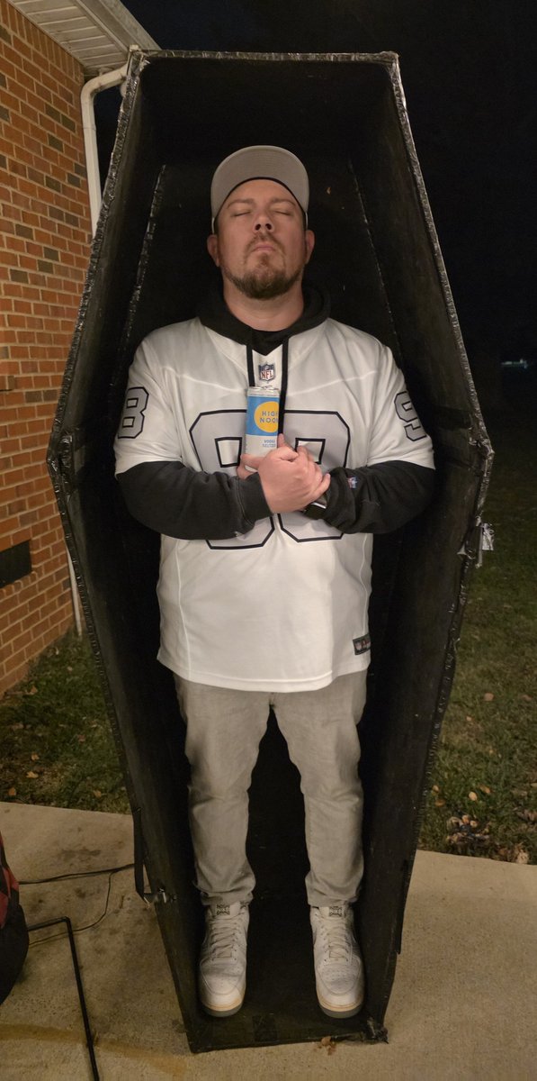 TS and Ps for my homie <a href="/_SwagJeff/">Swag Jeff</a>. 
This scary Raider season was too much for him to handle. 🙏🏴‍☠️
#RaiderNation