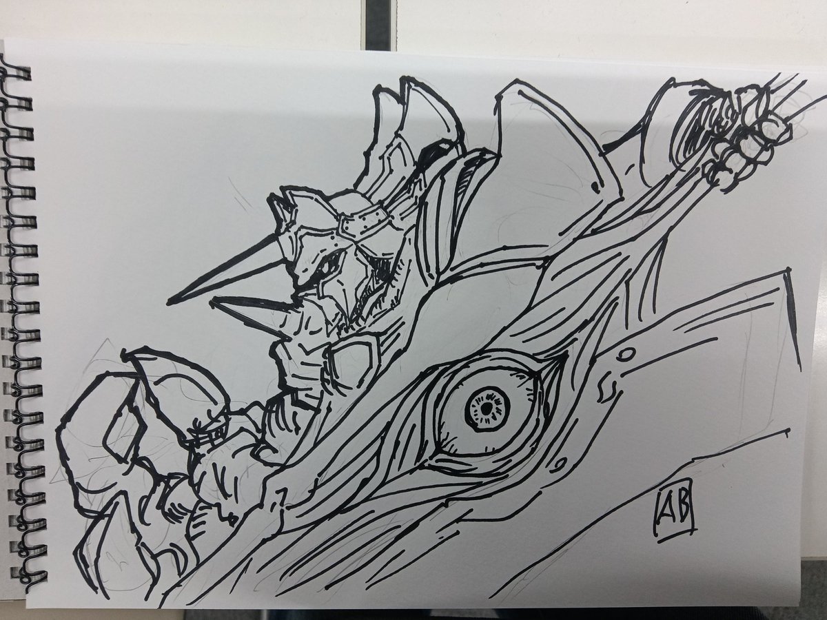 NightouAb's tweet image. ソウルキャリバーⅥくん7歳おめでとう2on2行ってきました
もるどんさんお疲れさま＆ありがとうございました
アーカイブの最後の方に映っってましたが、現地で全部描きました
#ソウルキャリバー6