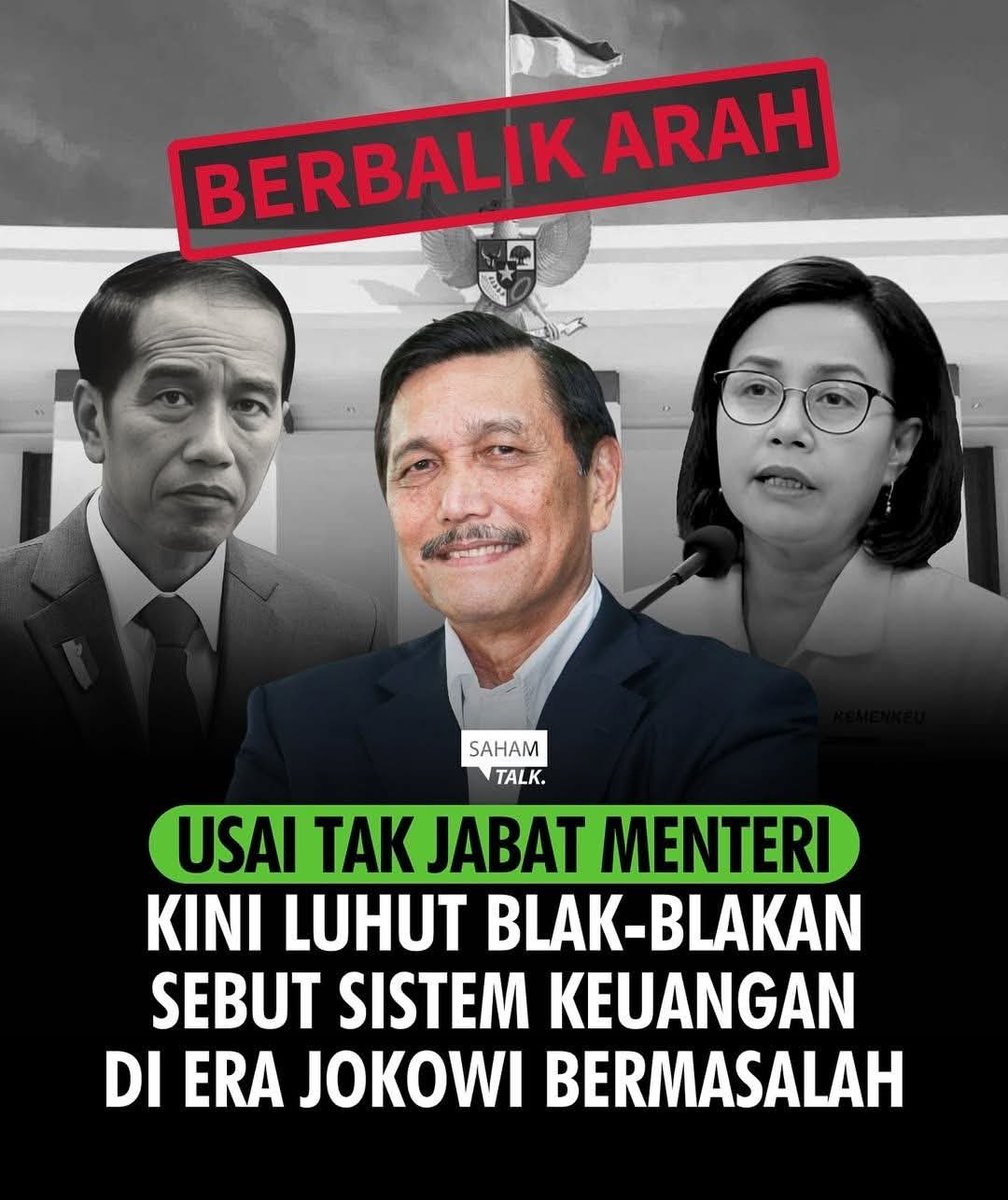 Ketika ‘arah angin’ berubah, sebagian orang ikut ‘menyesuaikan haluannya’. bukan krn keyakinan berubah, tapi krn ingin tetap ‘nyaman berlayar’

finance.detik.com/moneter/d-8164…
