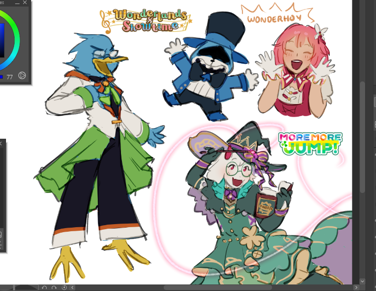 couldn't help drawing ralsei in shizuku's cast a spell on you costume