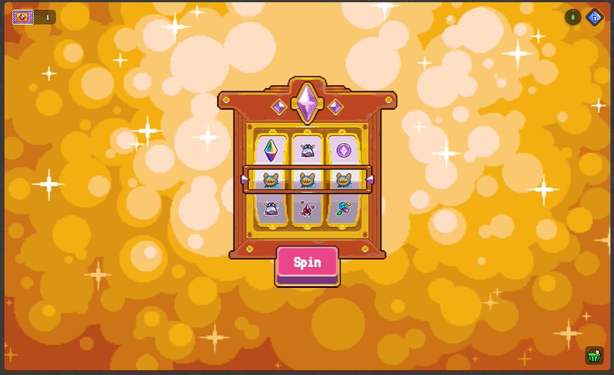 AprelKripta's tweet image. Here comes my first jackpot! 🎉 And along with it, Gizmo joins my collection — welcome aboard, little buddy! ⚡🧩 @spellbornegame
