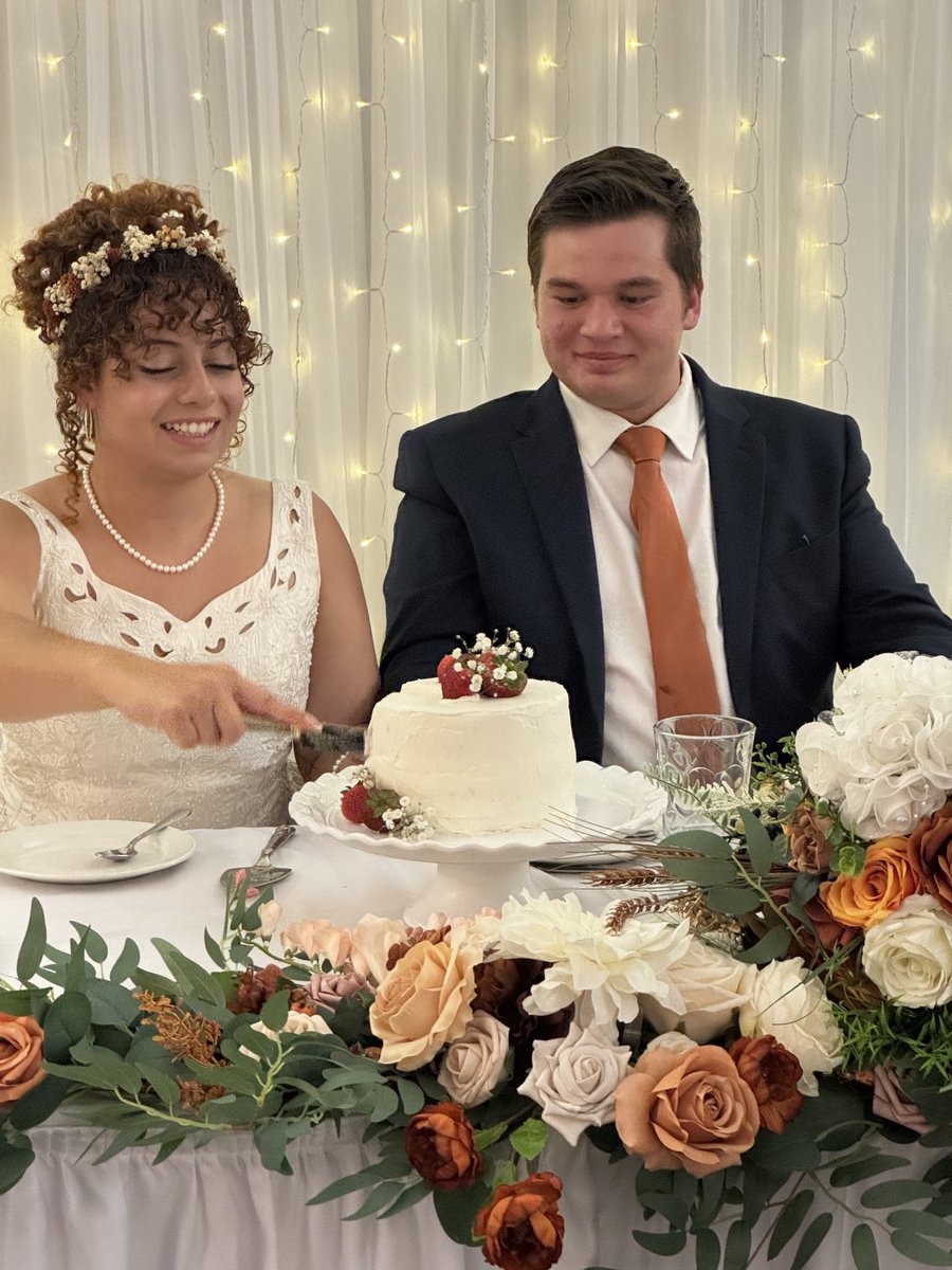 Today i got the pleasure to give away one of the most precious gifts in life to the most kindest and loving young man, i wish both of you happiness. Love you both 💕and welcome to my family.