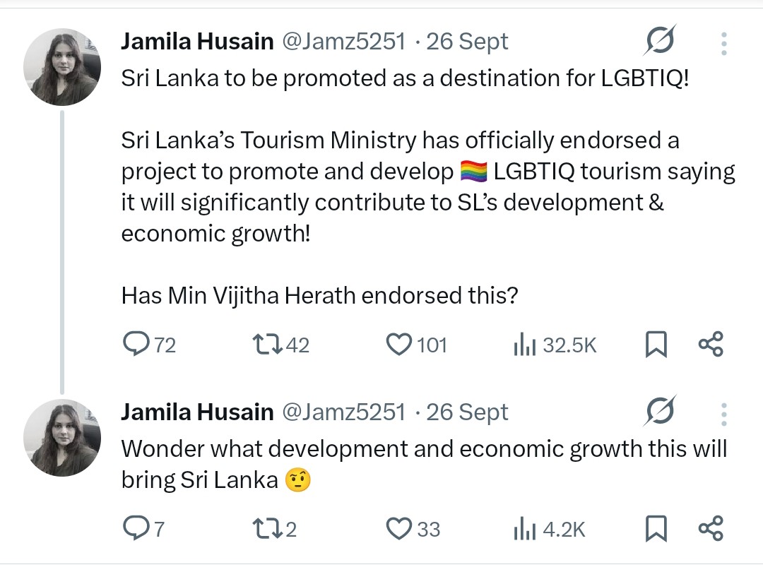 nomadic_sanjee's tweet photo. It is very clear that the chief editor @Jamz5251 has a key role in making @Dailymirror_SL #HateMedia.
These are tweets that have been now deleted but remain on Twitter archives.
It is understood that Daily Mirror is managed by Sujan Wijewardena. https://t.co/0SmGyA4HvB