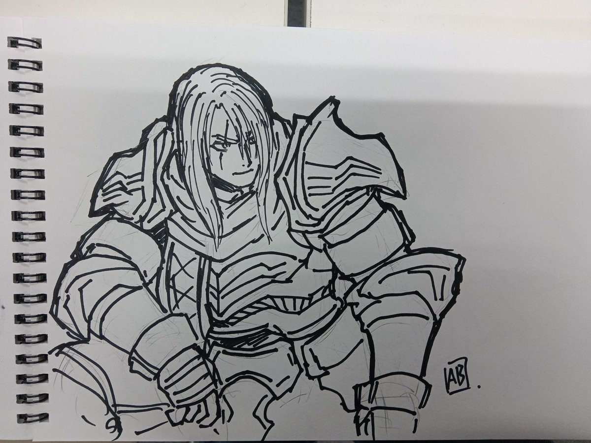 NightouAb's tweet image. ソウルキャリバーⅥくん7歳おめでとう2on2行ってきました
もるどんさんお疲れさま＆ありがとうございました
アーカイブの最後の方に映っってましたが、現地で全部描きました
#ソウルキャリバー6