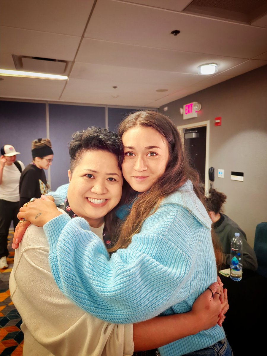 When might I see her again? 

IN THIS CON AND THE NEXT
#SaveWarriorNun #WarriorNun