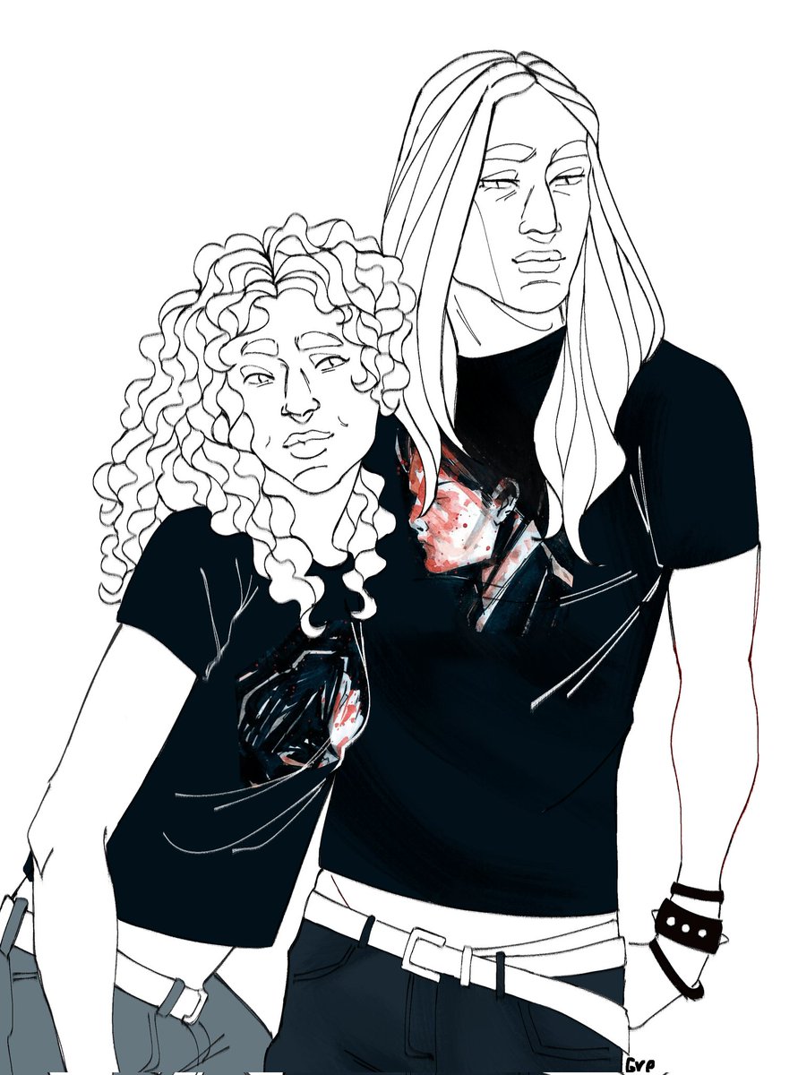 Jongritte wearing Demolition Lovers shirts