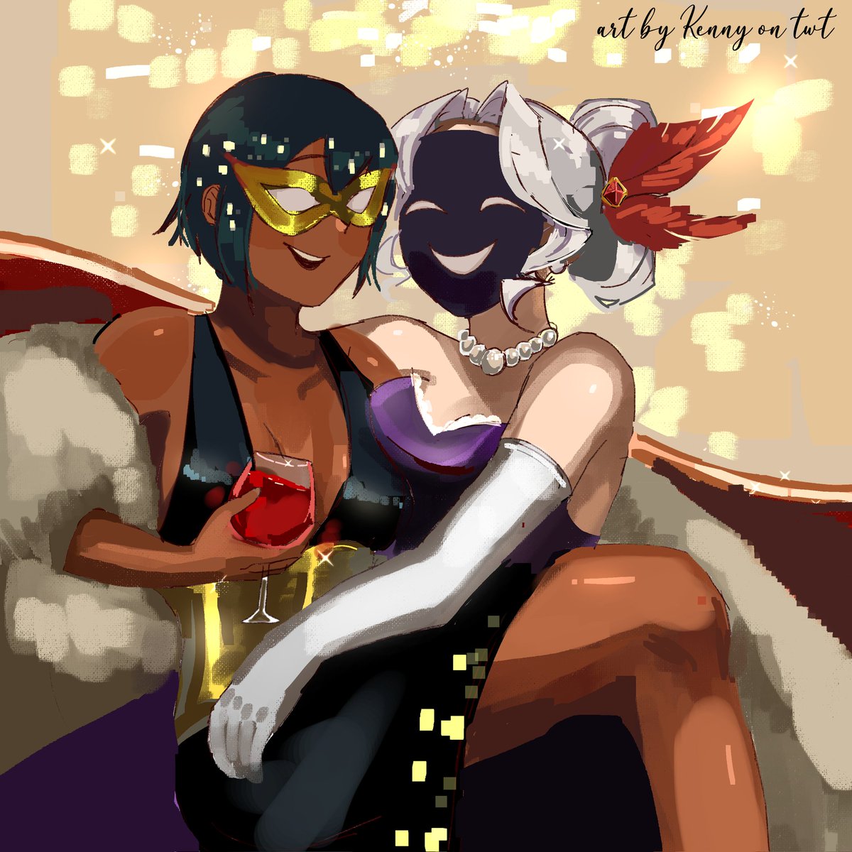 G i n_Q i n n(人 •͈ᴗ•͈)*°.• (@gin_qinn) on Twitter photo #SkullgirlsHalloween2025 sorry she's taken 🤭 #SkullgirlsHalloween2025 sorry she's taken 🤭