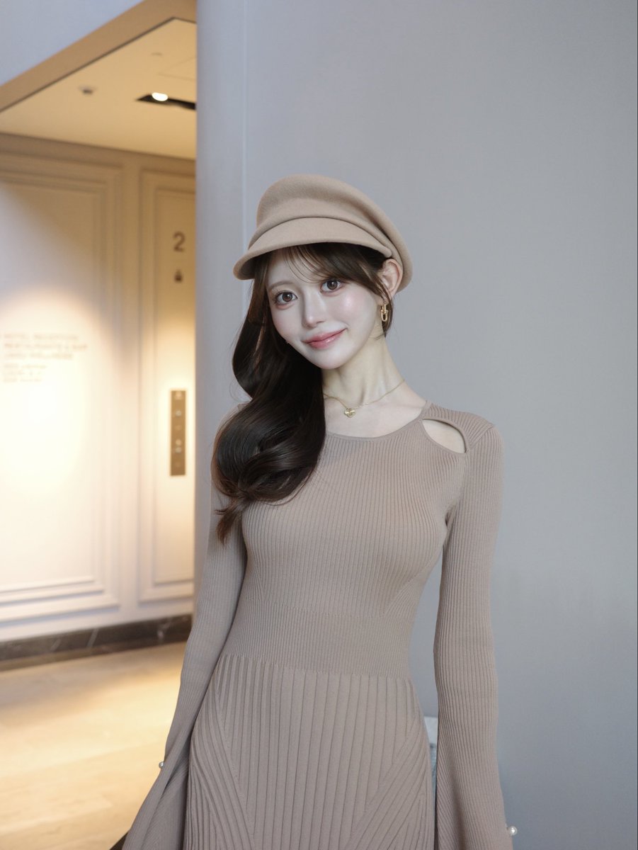 andmary Dahlia tunic set up ベージュ Dahlia tunic set up beige