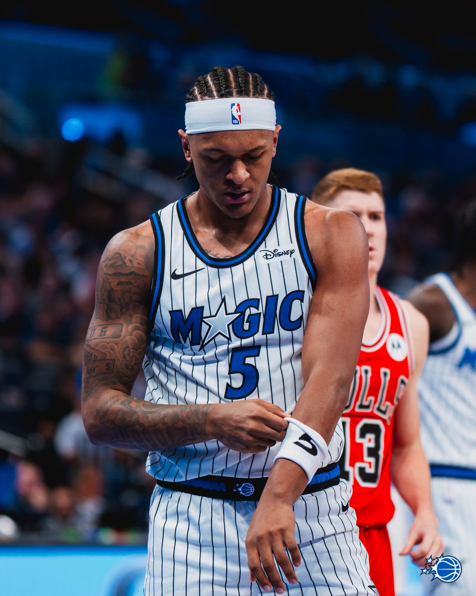 Paolo Banchero thru three quarters vs. CHI:
22 PTS
7 REB
28 MIN
Chicago is up 83-80. 4th quarter otw.