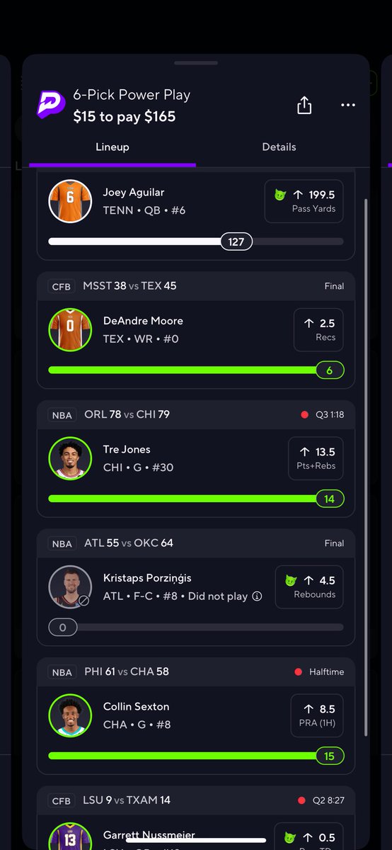 Michael57321079's tweet image. Joey 70+ yards for 90$ and he got 3 quarters too do it sweat free.  #PrizePicks #sweatfree #cash #bets