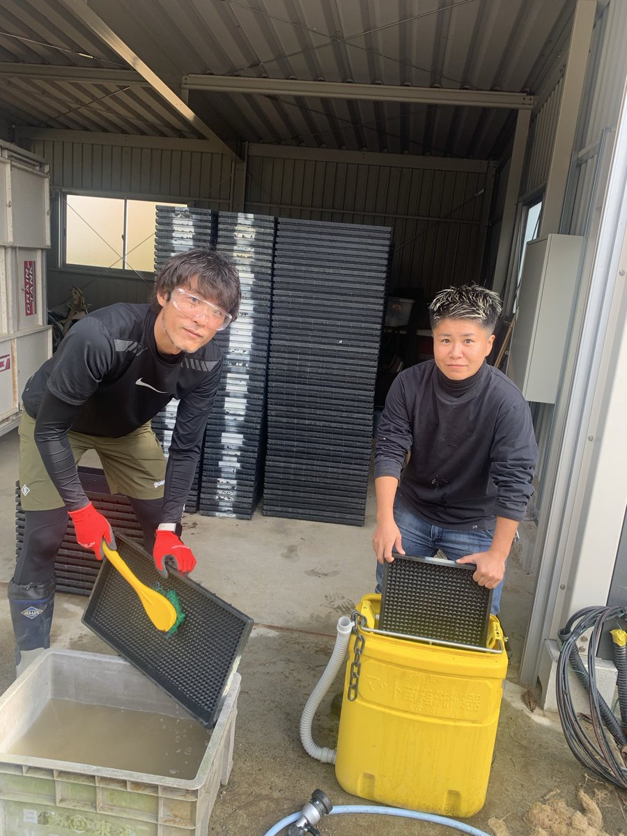 #福島ウィーアー の大岩選手が10月と11月作業を手伝ってくれています。
人と繋がり、地域と繋がり日本の食と福島を守りたいと思います。
#海人米 #浪江町