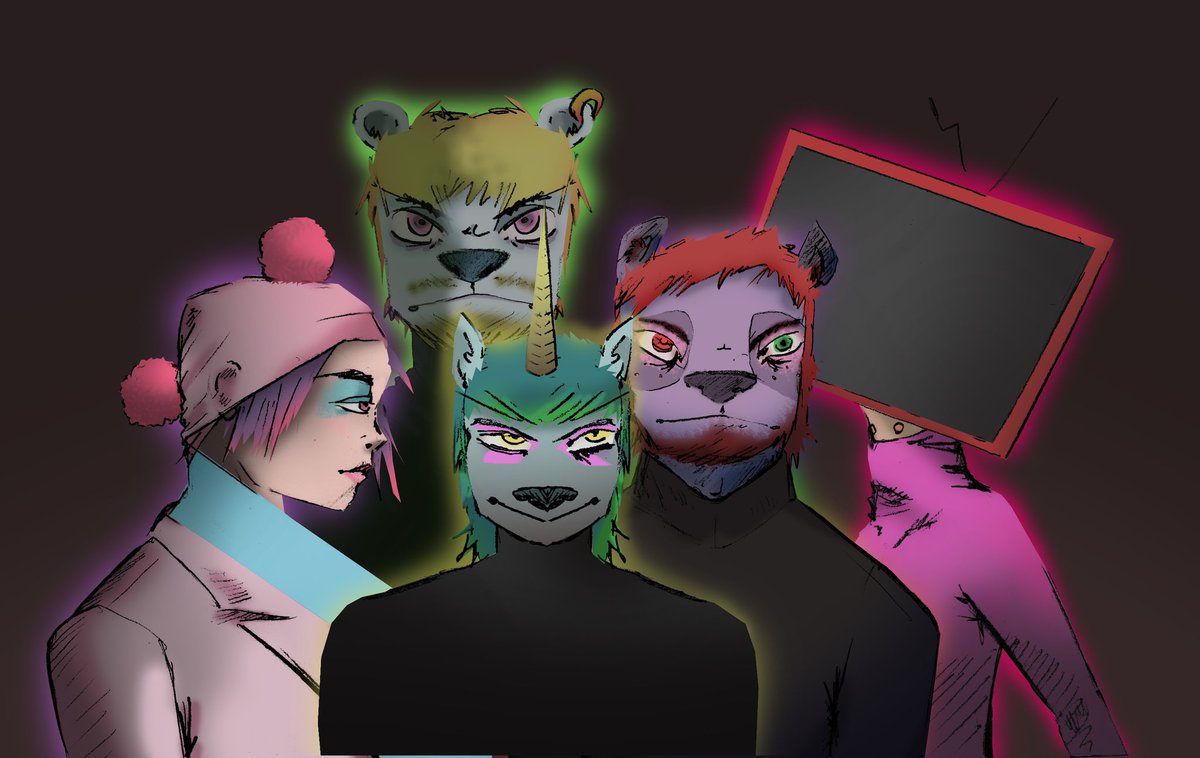 #kaskthepanda - #spektrum OUTNOW !
.
#เขมจิราต้องรอดseries #patlama #LoveYourW #furryartwork #furrymusic #musicachilena #rockargentino #virtulaband #gorillaz