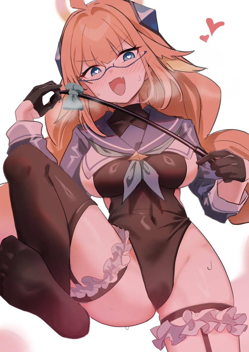 「#ブルアカ 悪の女幹部シミコ」|アマノ羽衣のイラスト