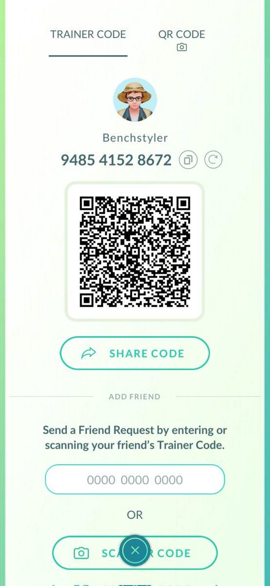Benchstyler's tweet image. Fishing for 30 New friends for Level 75
Code below this 😉
🟢=PVP. Best in ML so i can up my buddy
🎁Daily Gifts-looking for openers or pvp
🥚I always lvl up at raidhour 6pm🇩🇪 or cday. Other time?DM me!
Retweets always appreciated.😊
#pokemongo #pokemongofriendcode