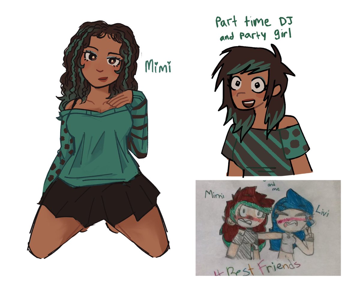 oc i made when i was 9-10 y/o