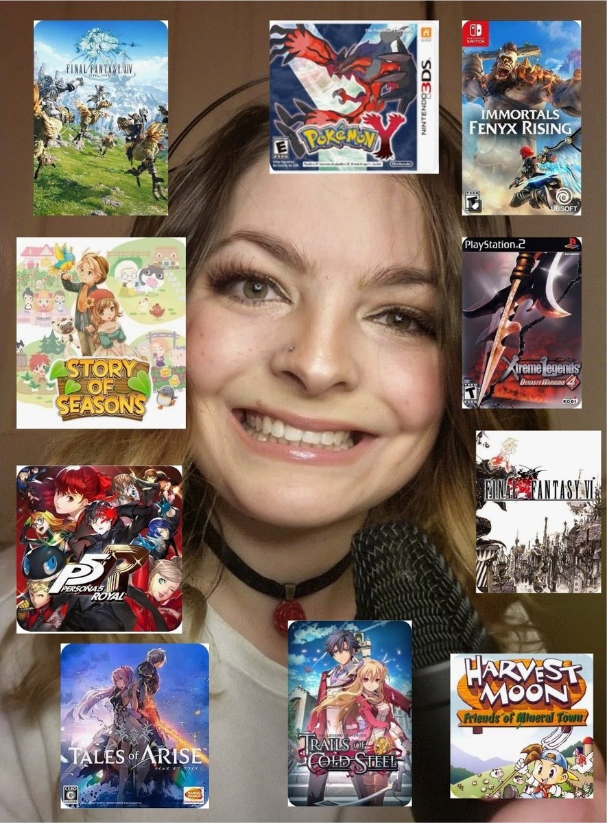 Had to jump on board! 10 games to get to know me ☺️
#videogames #VoiceActors