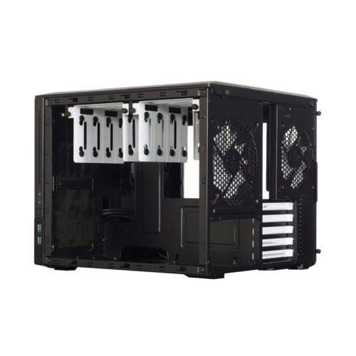 FutureTrekStore's tweet image. Fractal Design Node 804 Black Cube Case w/ Clear Window, Micro ATX, Brushed Al. Front, Optical Drive, 280mm Watercooling, 3 Fans, Fan Controller futuretrekstore.com/fractal-design… #gamingcases #gaming #computercases