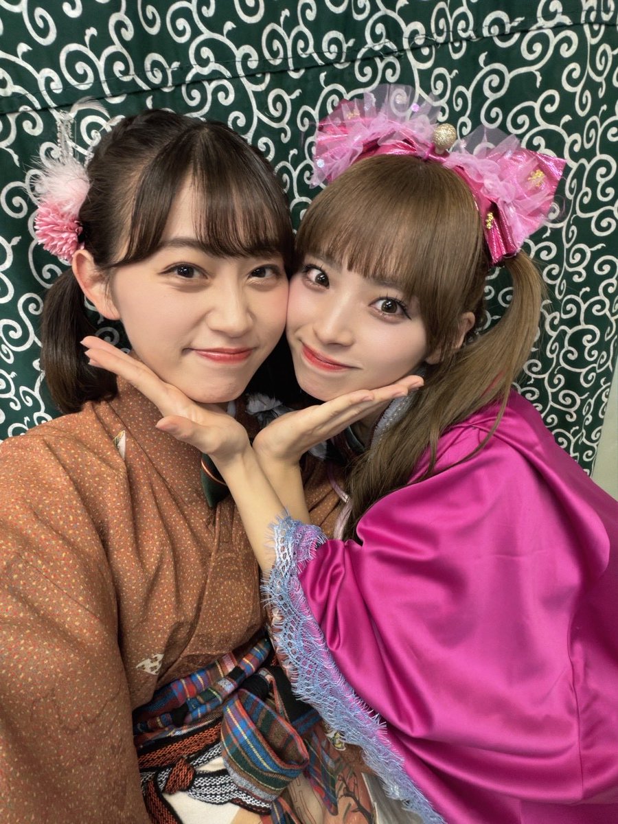 可愛い姉妹と☕️ りんちゃんは今年初共演なのに三度目の共演となり