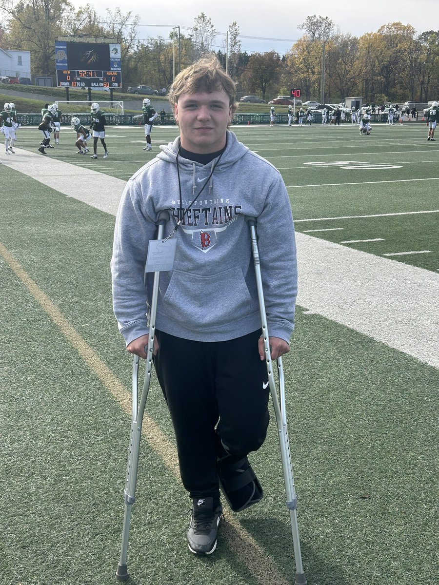 Had a good visit today at Tiffin. Thanks <a href="/TUDragonFB/">Tiffin University Football</a> and <a href="/Coach_ZBlair/">Zack Blair</a>