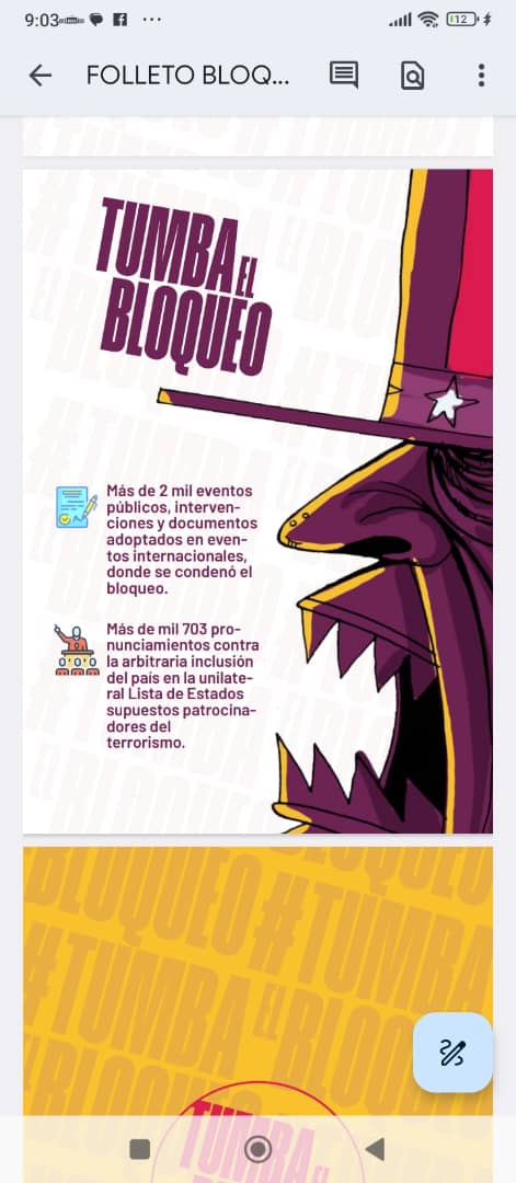AnayansiRCamejo's tweet photo. El bloqueo es el mayor obstáculo d economía cubana.Prohibiciones y restricciones tuvieron implicaciones adversas,incluso para programas @ONU_Cuba,en particular para acceso a fondos,financiación y mayores costos d operaciones,limitando acceso a bienes y servicios #TumbaElBloqueo https://t.co/egWBCBH07p