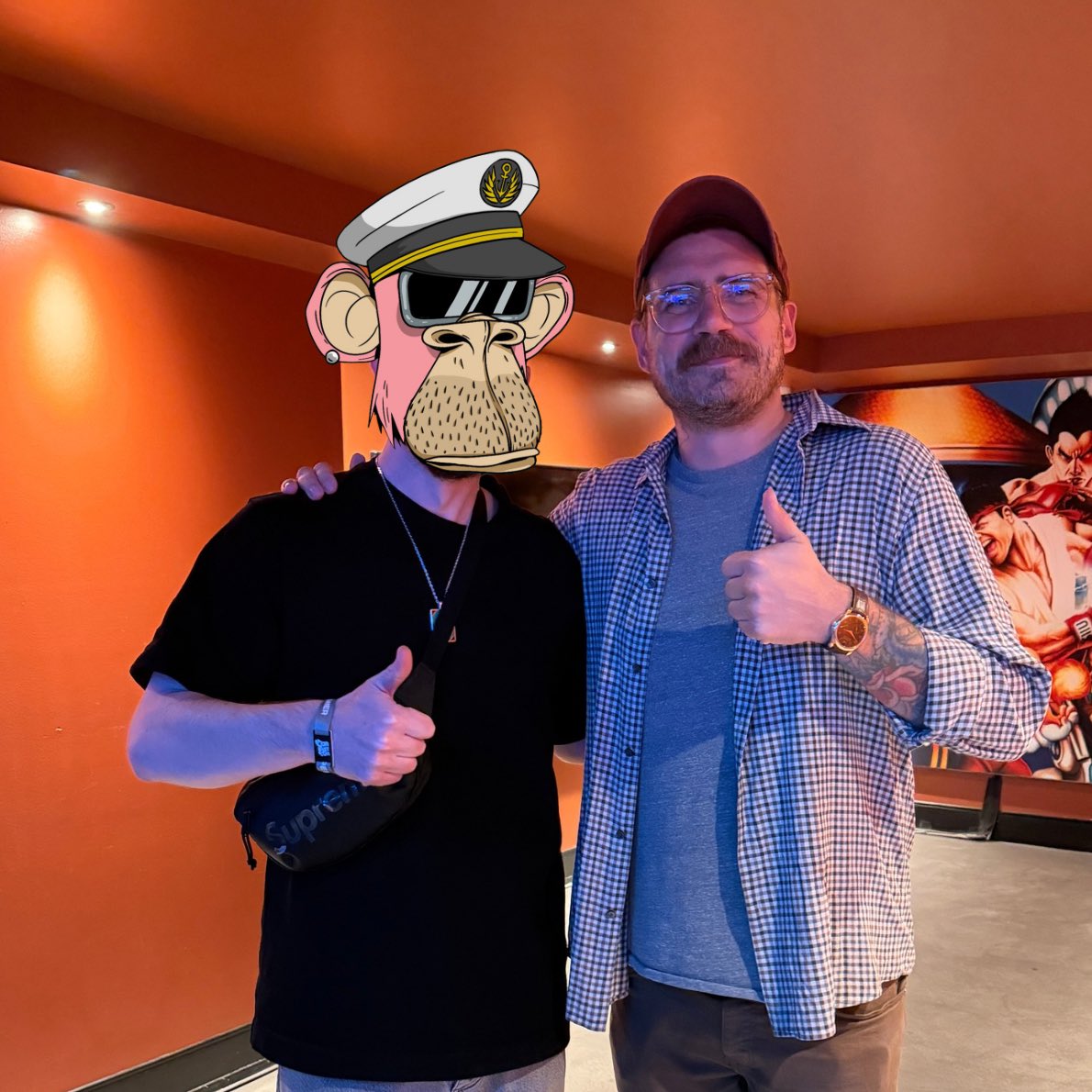 We Love The Founders!

Met <a href="/GordonGoner/">GordonGoner (Wylie Aronow) 🍌</a> for the first time!! I'm grateful for him and grateful that he is here with us in Vegas! So awesome!

ApeFest 2025 is absolutely legendary!