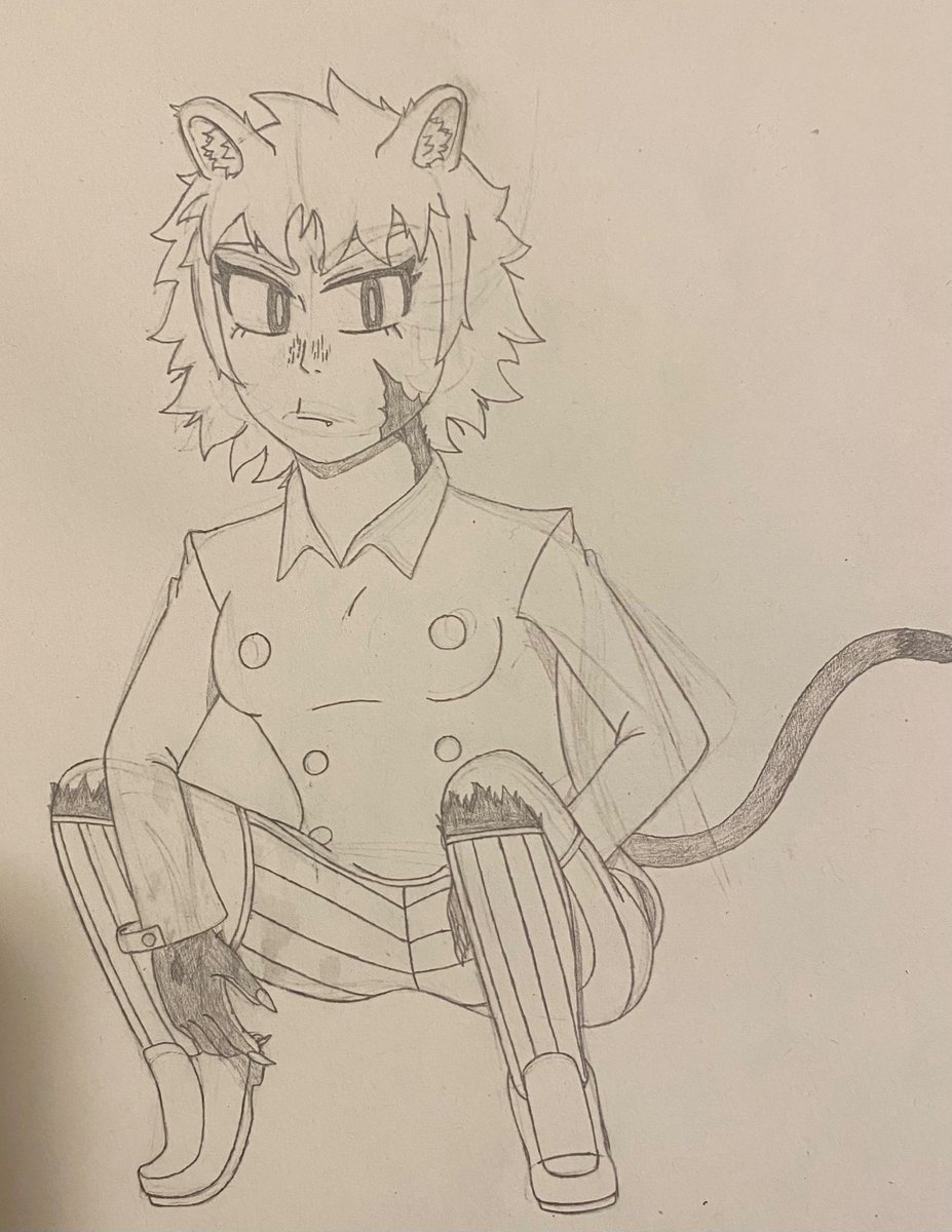 Last Halloween thing. Sable with Pitou’s fit.