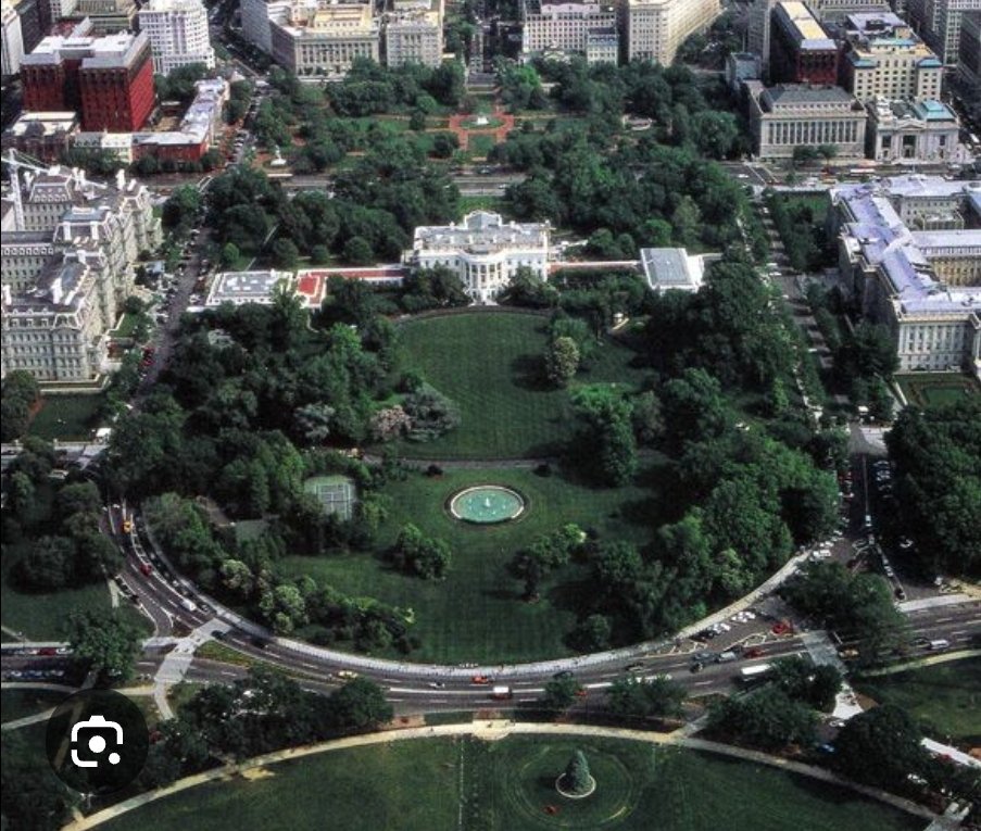 Dogantics's tweet image. A 90,000-square-foot ballroom proposed for the White House grounds — nearly twice the size of the White House itself.
For comparison, a full football field (57,600 sq ft) fits inside it.
Here's what would be lost in the process: historic trees, gardens, and open space.