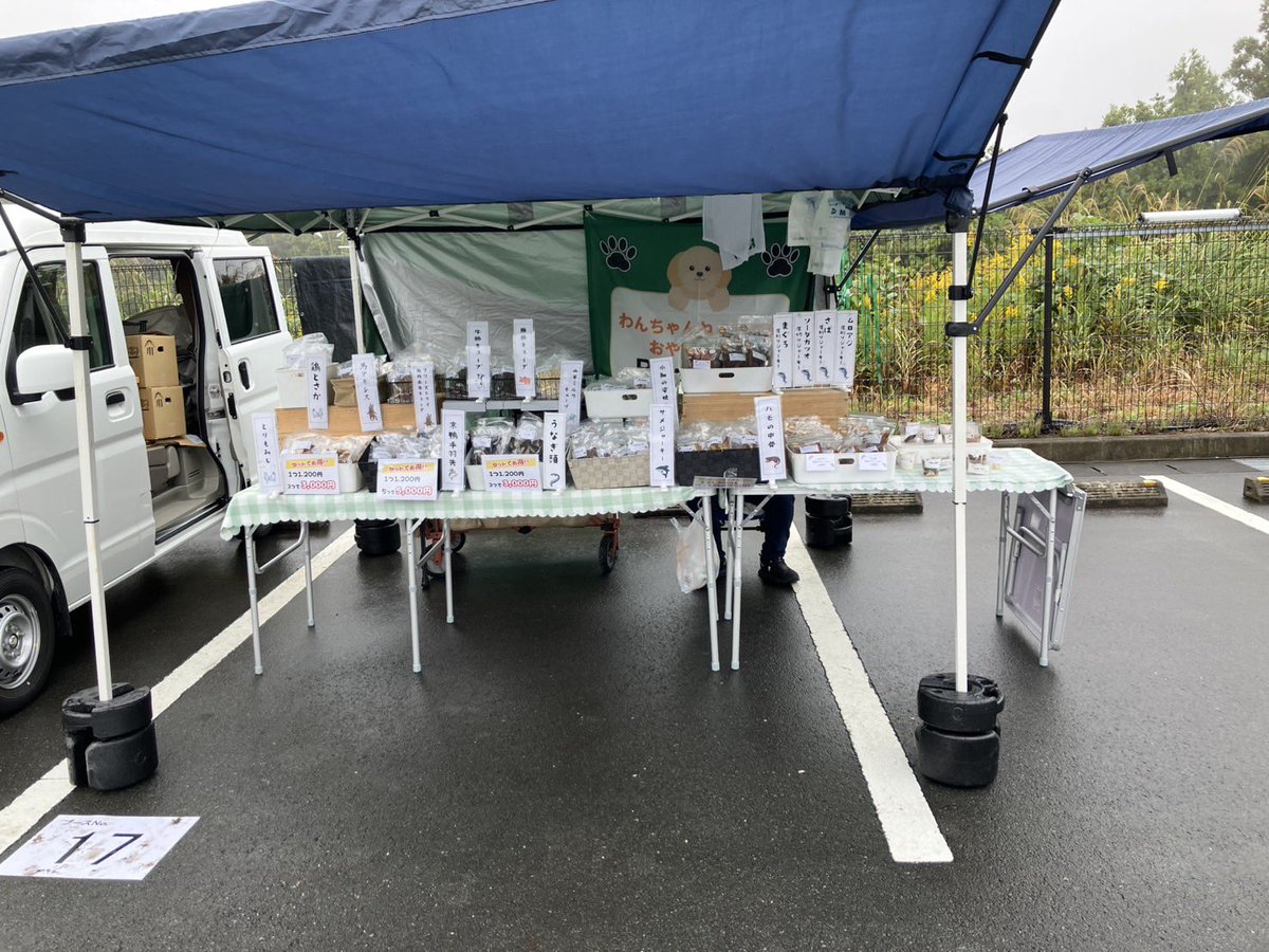 FamilyPads32820's tweet image. 御殿場プレミアムアウトレットドッグフェスティバル2025、ST連合日本訓練競技会に出店中です！🎪
雨模様ですが、お出かけの際はお気をつけてぜひお立ち寄りくださいね✨

#pawpads #無添加おやつ #愛犬とお出かけ