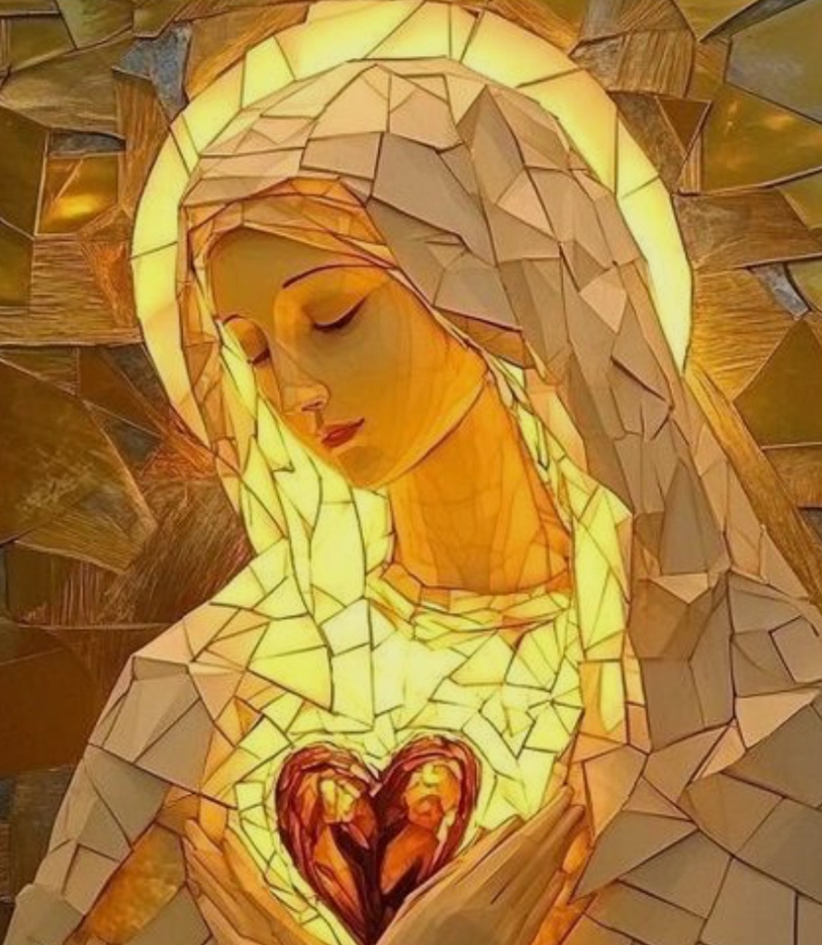 O Heart of Mary, Heart of Love, pray for us!