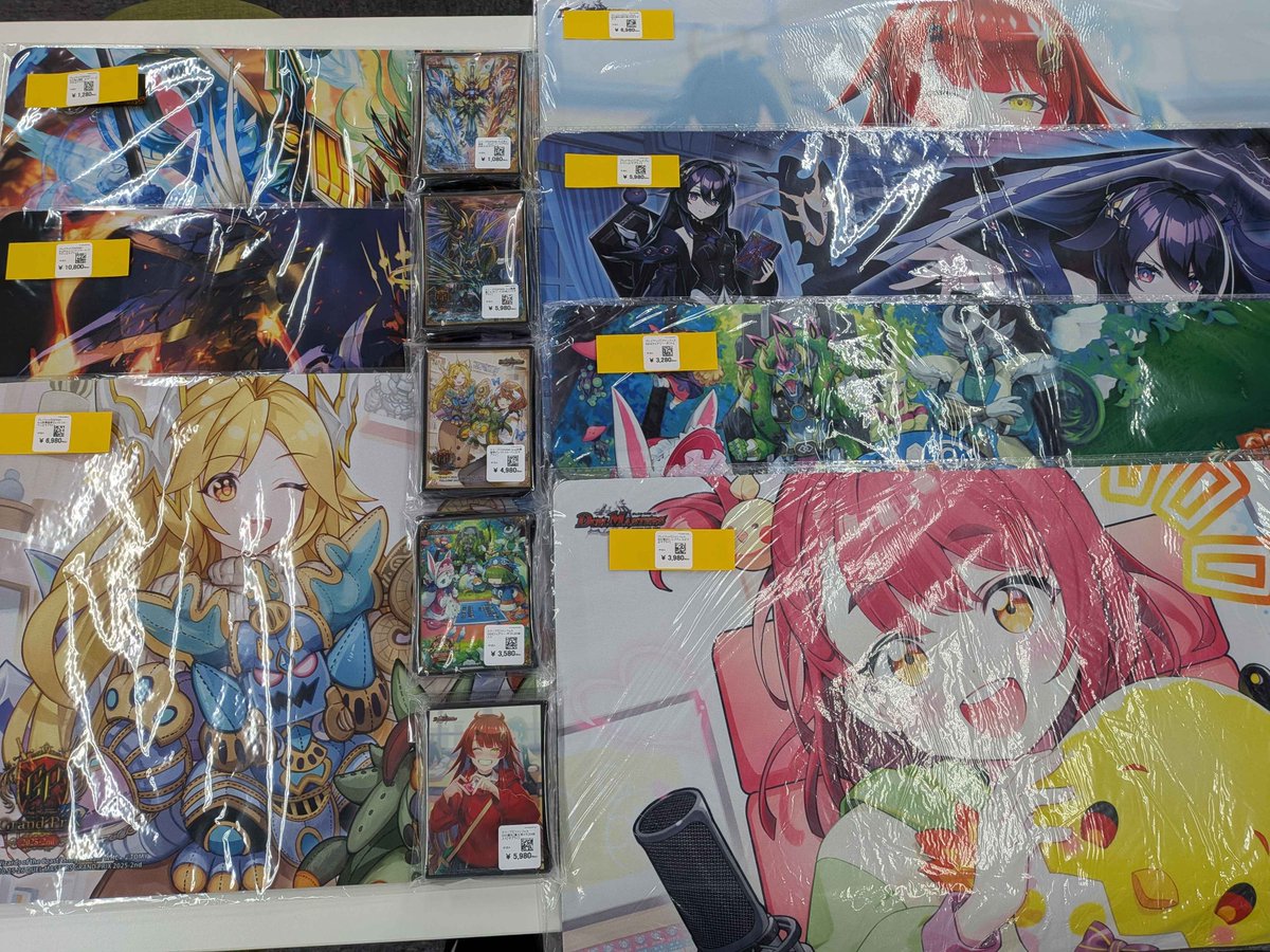 🔥flat-工房大須店サプライ補充情報🔥】 公式プレイマット大量補充しま