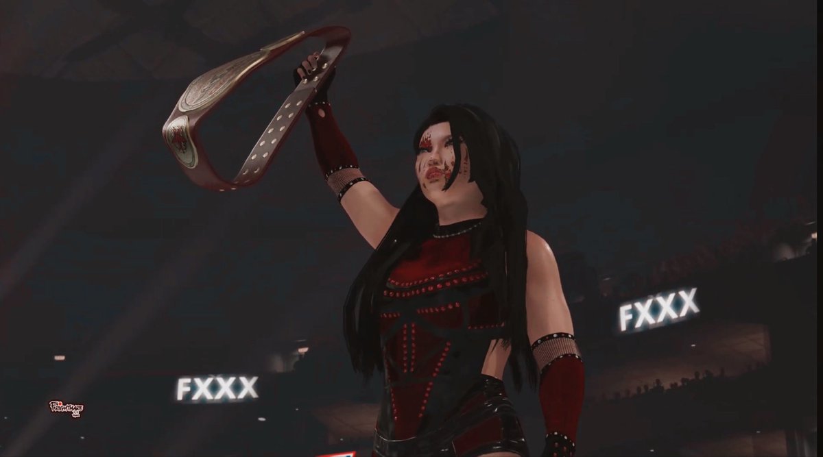 WXW_overkill's tweet photo. KAORI OUTLASTED 10 OTHER WOMEN TO CROWN HERSELF THE NEW INTERCONTINENTAL WOMEN’S CHAMPION.
#WXW #FRIGHTMARE #WWE2k25 #CAW https://t.co/rjEqyPuS7T