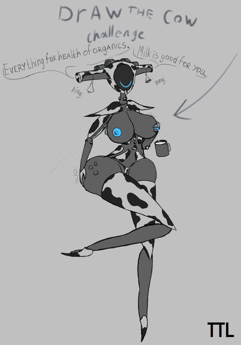 TamerlanTl's tweet photo. Robo-cow
Drink milk and you will be healthy.
#DrawCowChallenge #Phenixempire https://t.co/IZBeqn7AtW