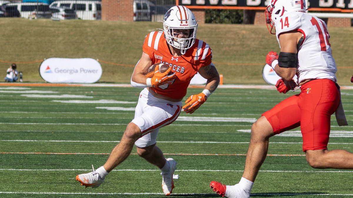 Mercer logged its ninth-straight victory against Southern Conference teams on Saturday, and are now 5-0 in SoCon play for the first time in school history.

#WeOverMe

mercerbears.com/news/2025/10/2…