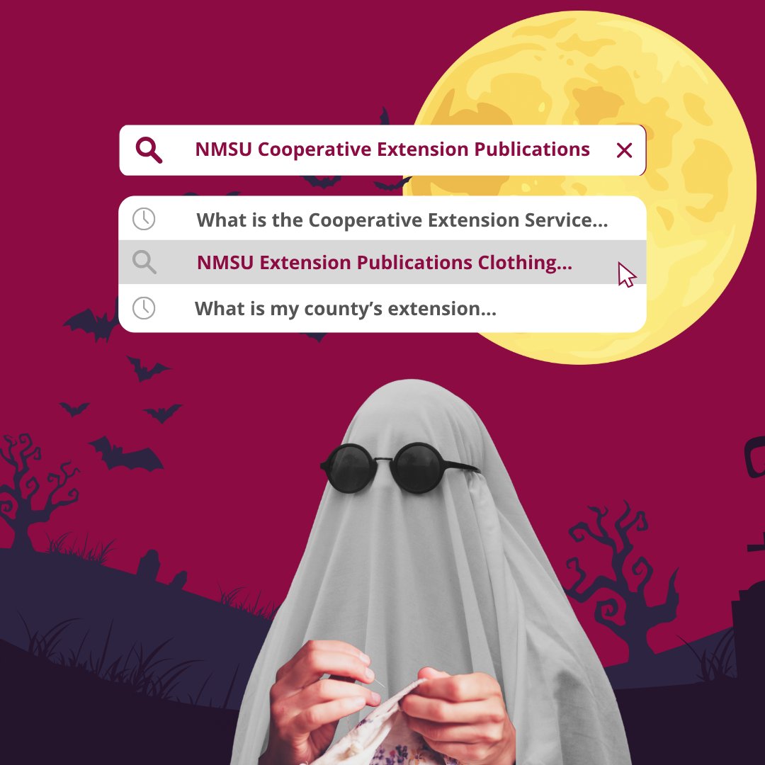 NMExtensionPubs's tweet image. DIYing this #Halloween? Check out our Extension Publications for measuring, sewing, and pattern tips! 👻 🧵 🪡   pubs.nmsu.edu/_c/index.html
.
¿Cociendo tu propio disfraz para #Halloween? ¡Consulta nuestras Publicaciones de Extensión para consejos de medidas, costura y patrones!