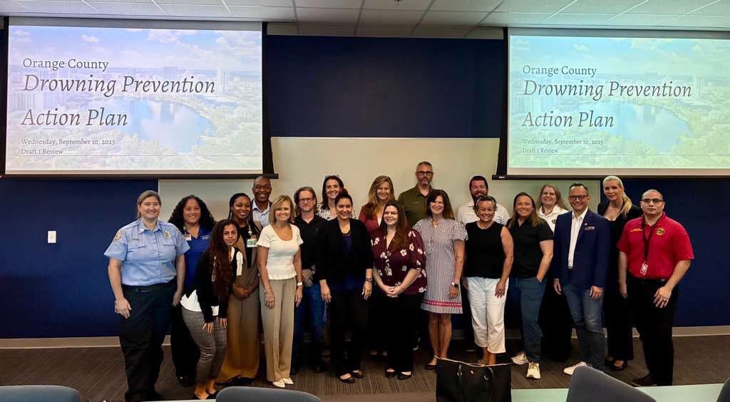 Thrilled to be included with this amazing group of Florida’s most dedicated advocates, legislators, public health officials, and community partners who are busily developing the Orange County Drowning Prevention Action Plan.
#drowningprevention #florida #watersafety 
#children